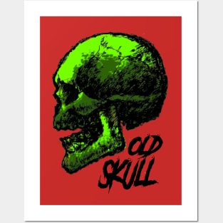 Old Skull Posters and Art